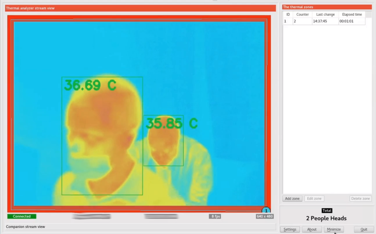 metrici thermal screening