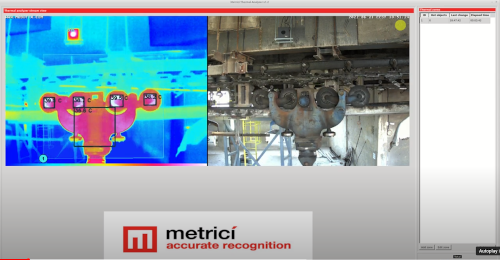 Metrici cart detection and OCR