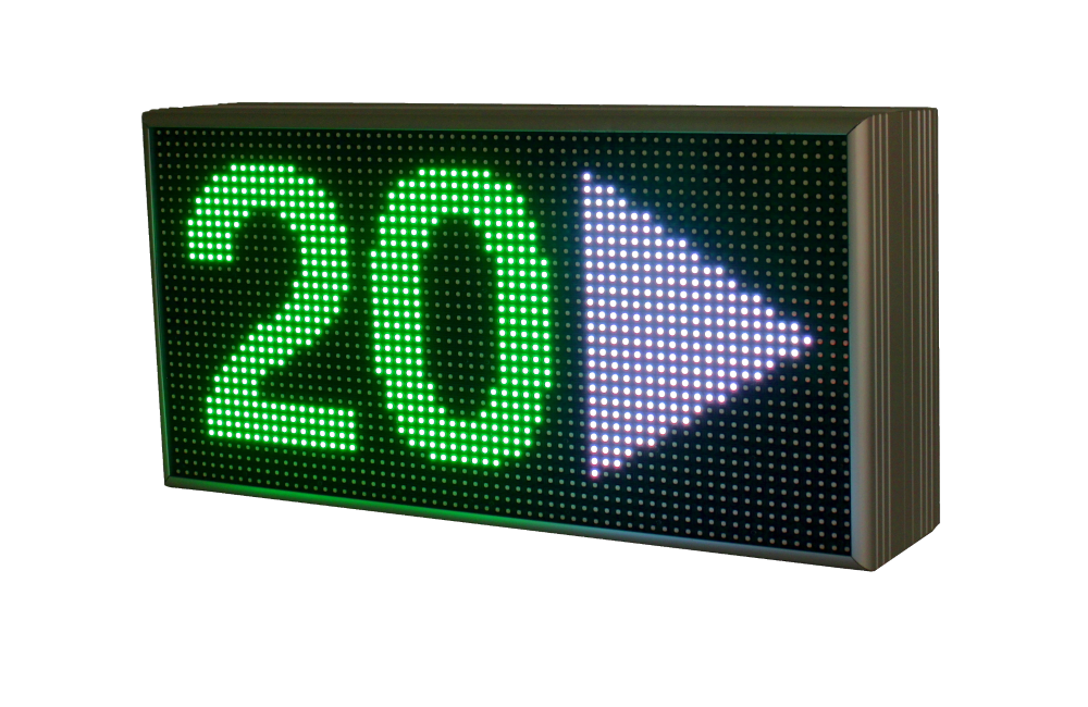 Metrici LED Display RGBARR Green