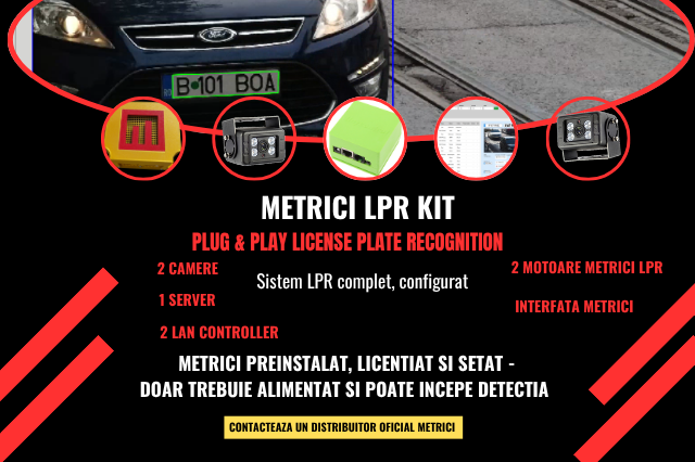 Metrici plug and play lpr kit